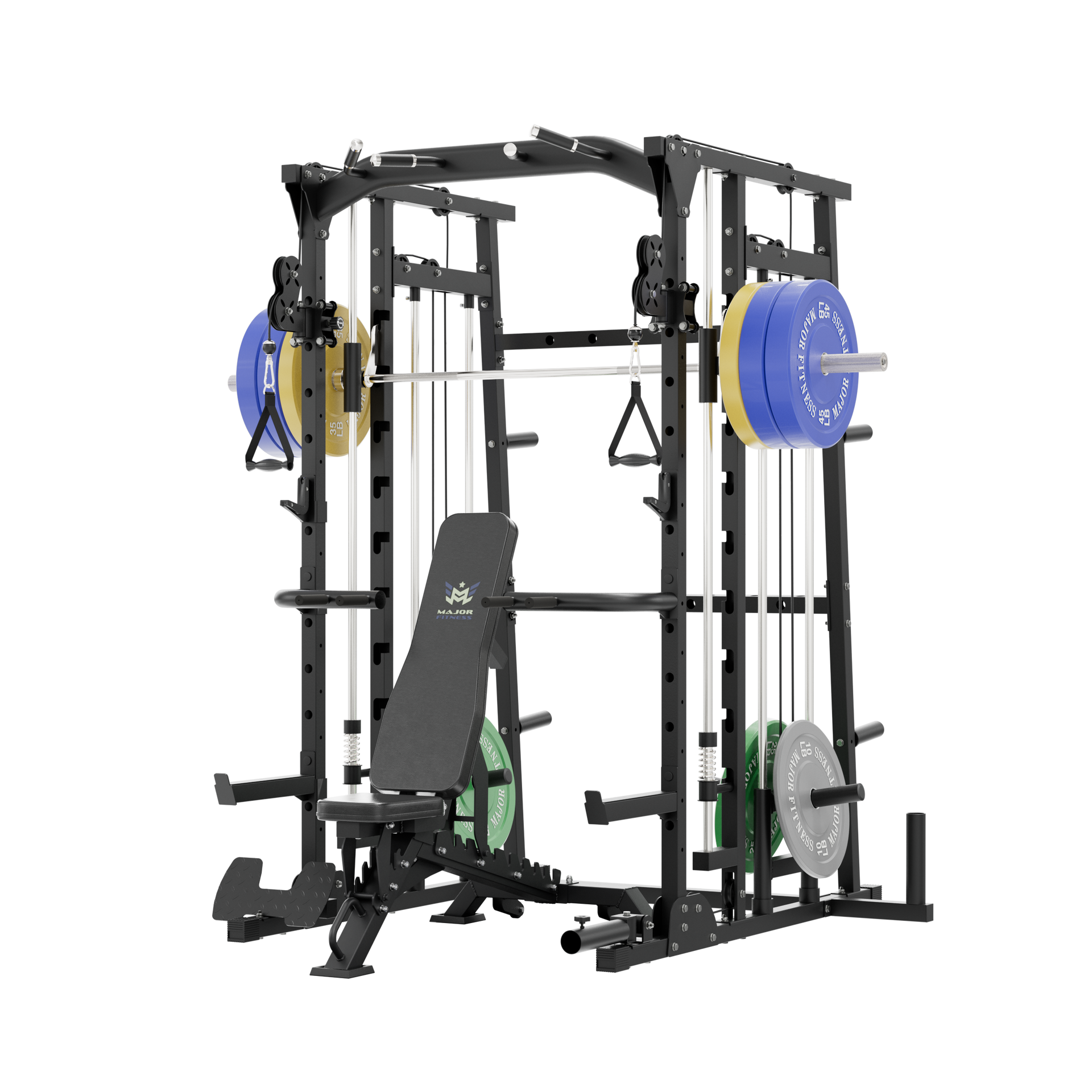 Major Fitness SML07 All-In-One Smith Machine Home Gym