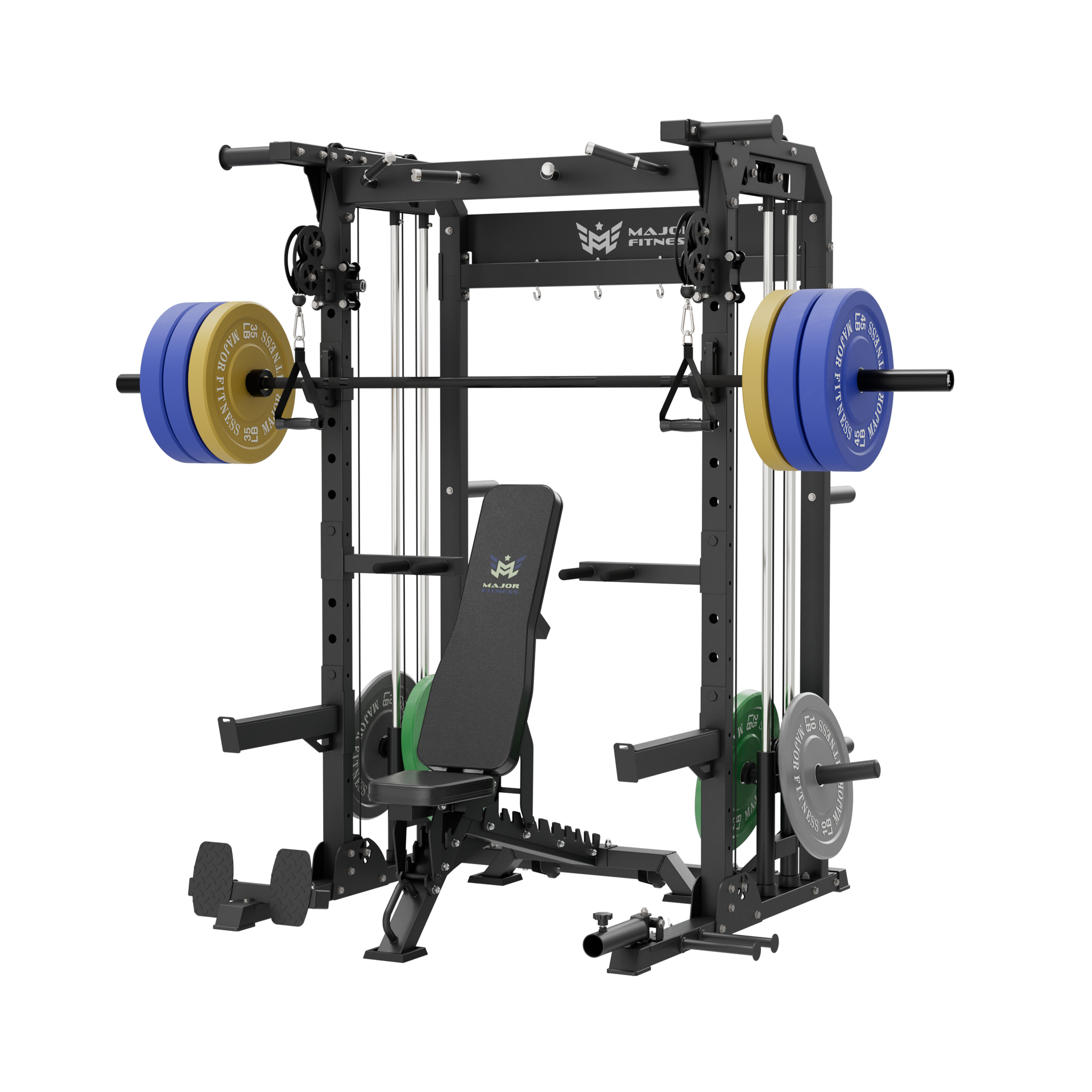 MAJOR FITNESS All-In-One Home Gym Power Rack F22