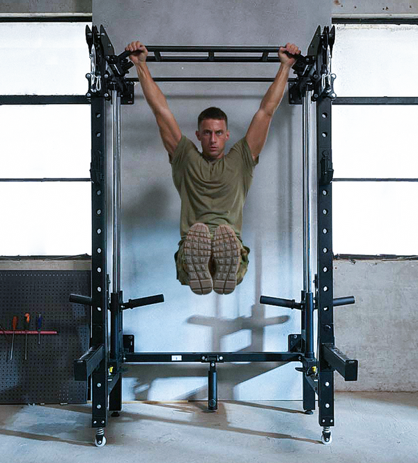 Arm hang from F35 Power Rack