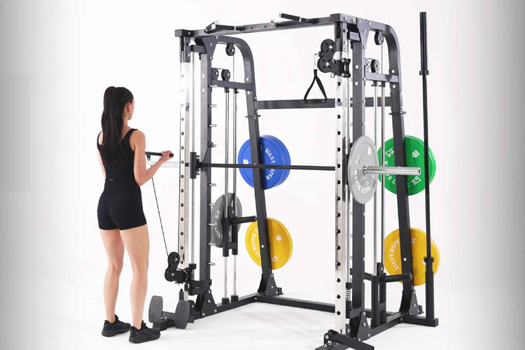 MAJOR FITNESS Spirit B2 Smith Machine With Pulleys All-In-One Functional  Trainer - MAJOR FITNESS Formerly MAJOR LUTIE