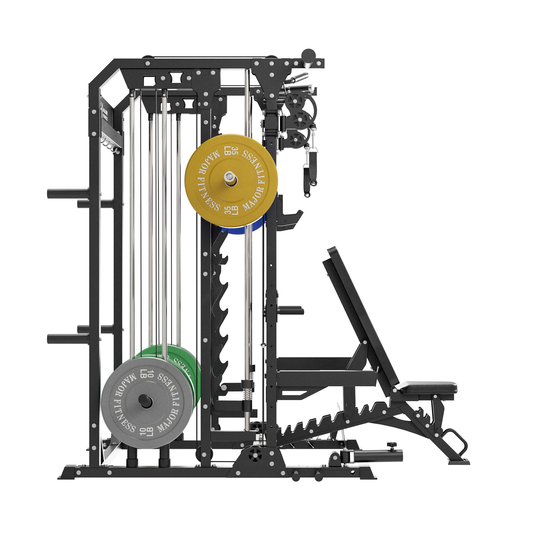 MAJOR FITNESS Spirit B52 All-in-one Gym Machine Package - Major Fitness ...