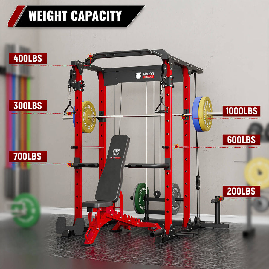 MAJOR All-in-One Home Gym Power Rack PLM03 - Best Seller - MAJOR FITNESS