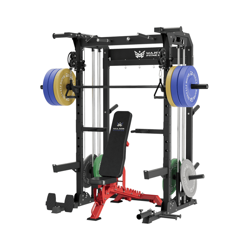 MAJOR FITNESS All-In-One Home Gym Power Rack Package F22