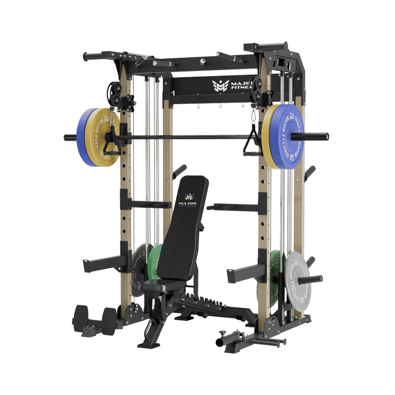 MAJOR FITNESS All-In-One Home Gym Power Rack Package F22