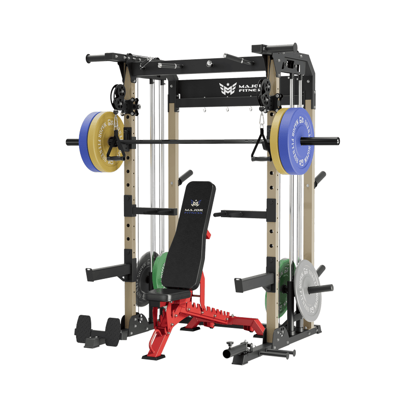 MAJOR FITNESS All-In-One Home Gym Power Rack Package F22