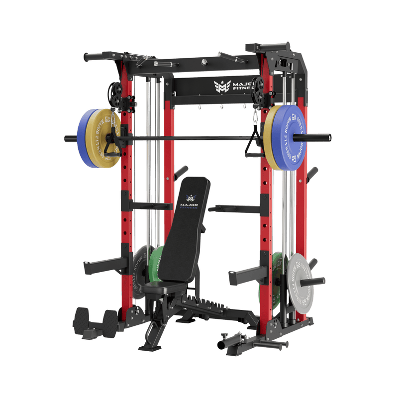 MAJOR FITNESS All-In-One Home Gym Power Rack Package F22