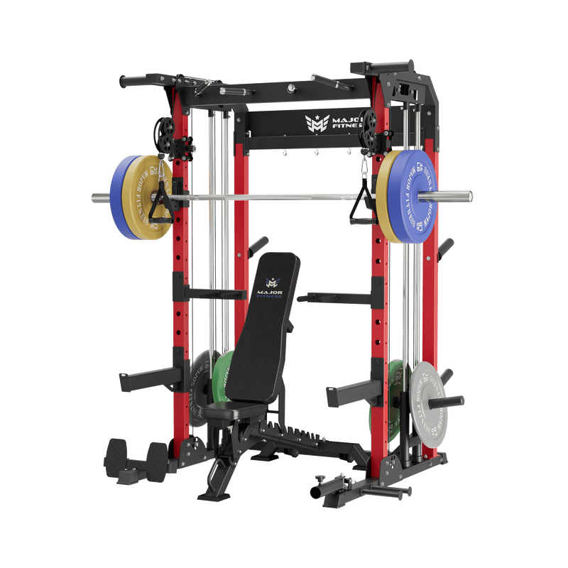 MAJOR FITNESS All-In-One Home Gym Power Rack Package F22