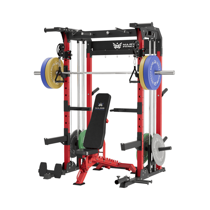 MAJOR FITNESS All-In-One Home Gym Power Rack Package F22