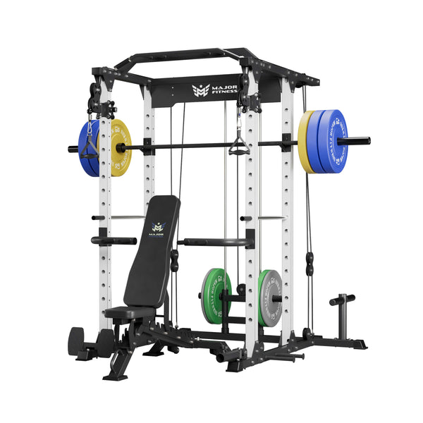 MAJOR FITNESS All-In-One Home Gym Power Rack Package PLM03
