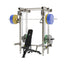 MAJOR FITNESS All-In-One Home Gym Folding Power Rack Package Lightning F35
