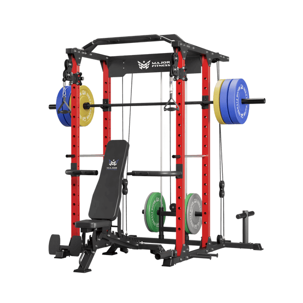 Major Fitness All-In-One Home Gym Power Rack Package PLM03
