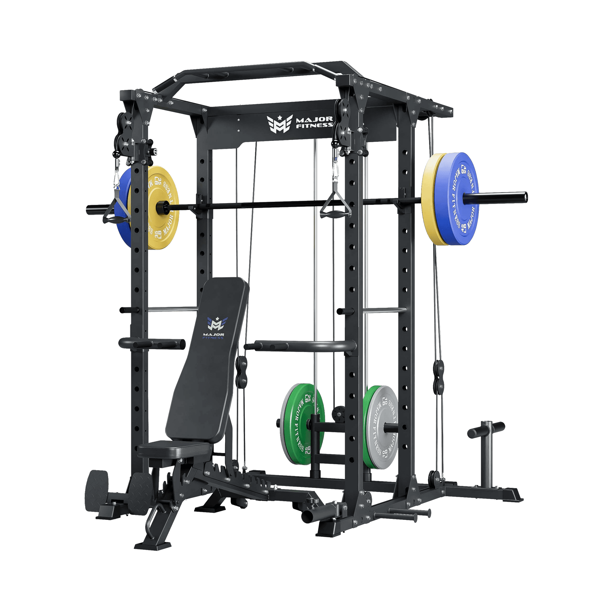 gym equipment package plm03 black