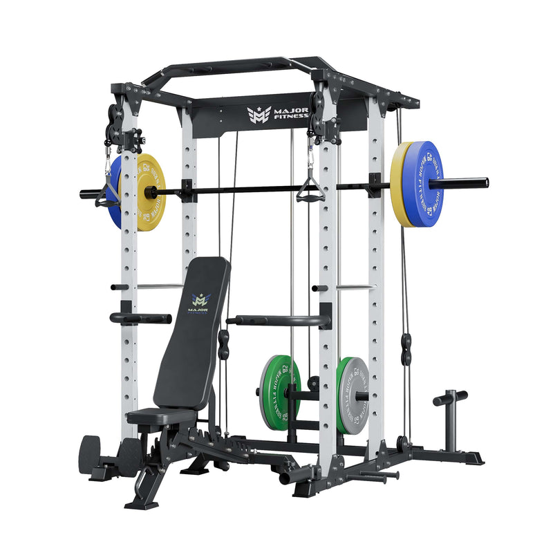 MAJOR FITNESS All-In-One Home Gym Power Rack Package PLM03