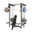 MAJOR FITNESS All-In-One Home Gym Folding Power Rack Package Lightning F35
