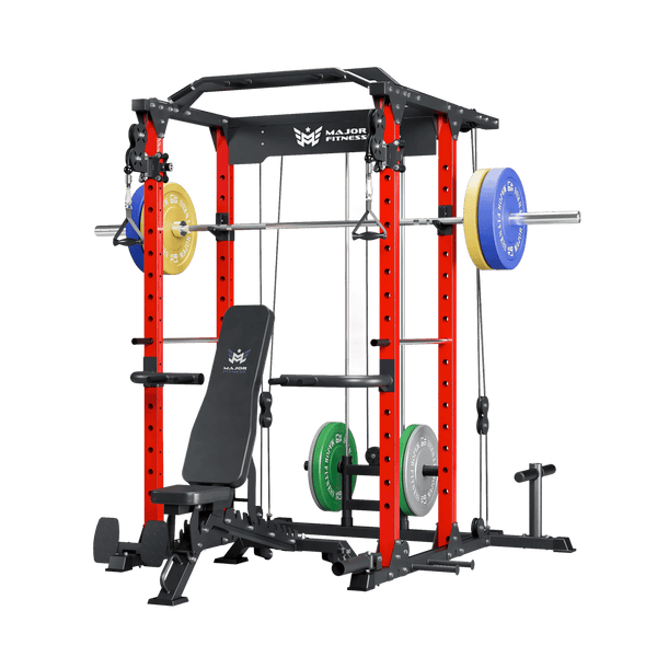 MAJOR FITNESS All-In-One Home Gym Power Rack Package PLM03
