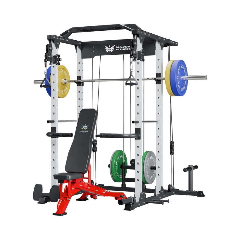 MAJOR FITNESS All-In-One Home Gym Power Rack Package PLM03