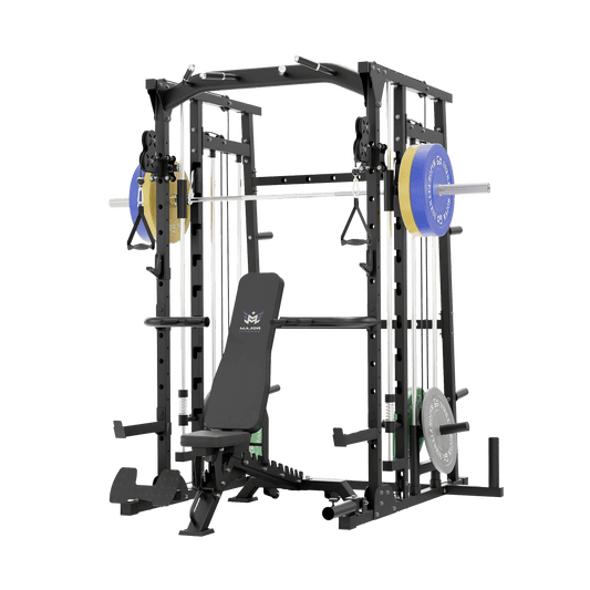 gym smith machine sml07 black front view