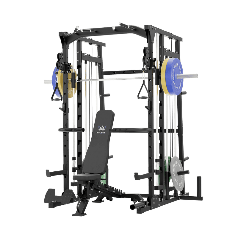 gym smith machine sml07 black front view