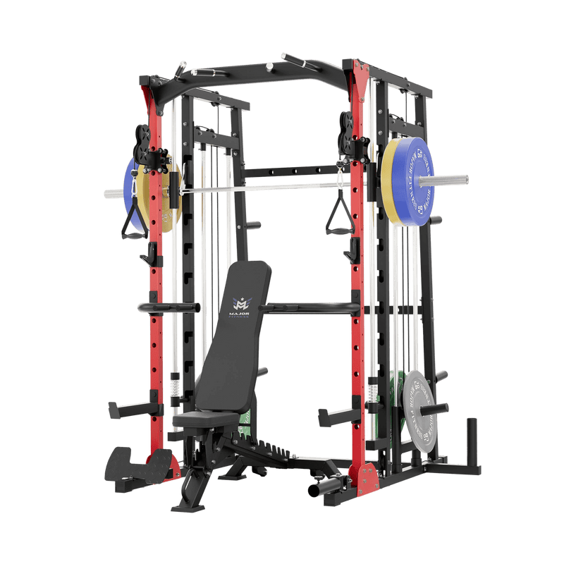 MAJOR FITNESS All-In-One Home Gym Smith Machine Package SML07