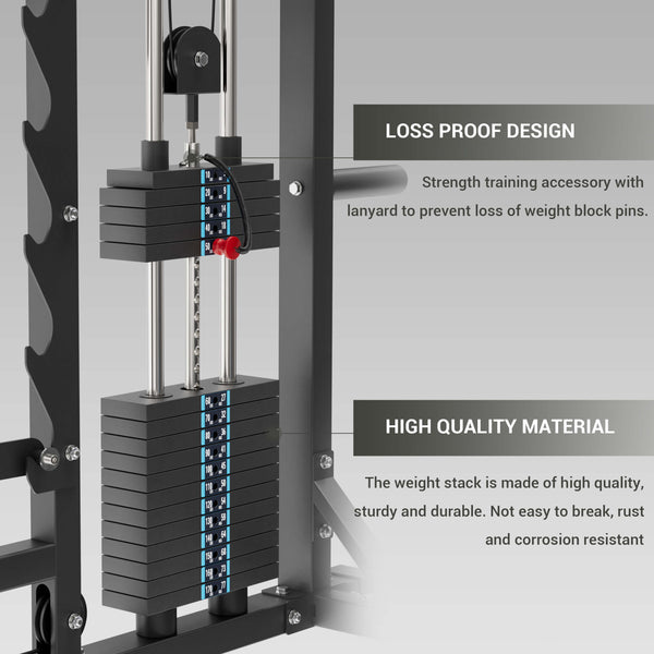 Major Fitness Weight Stack Set
