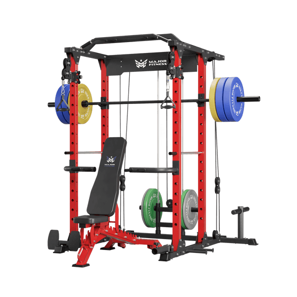 MAJOR FITNESS All-In-One Home Gym Power Rack Package PLM03
