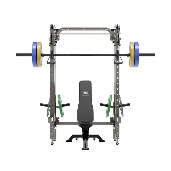 MAJOR FITNESS All-In-One Home Gym Folding Power Rack Package Lightning F35
