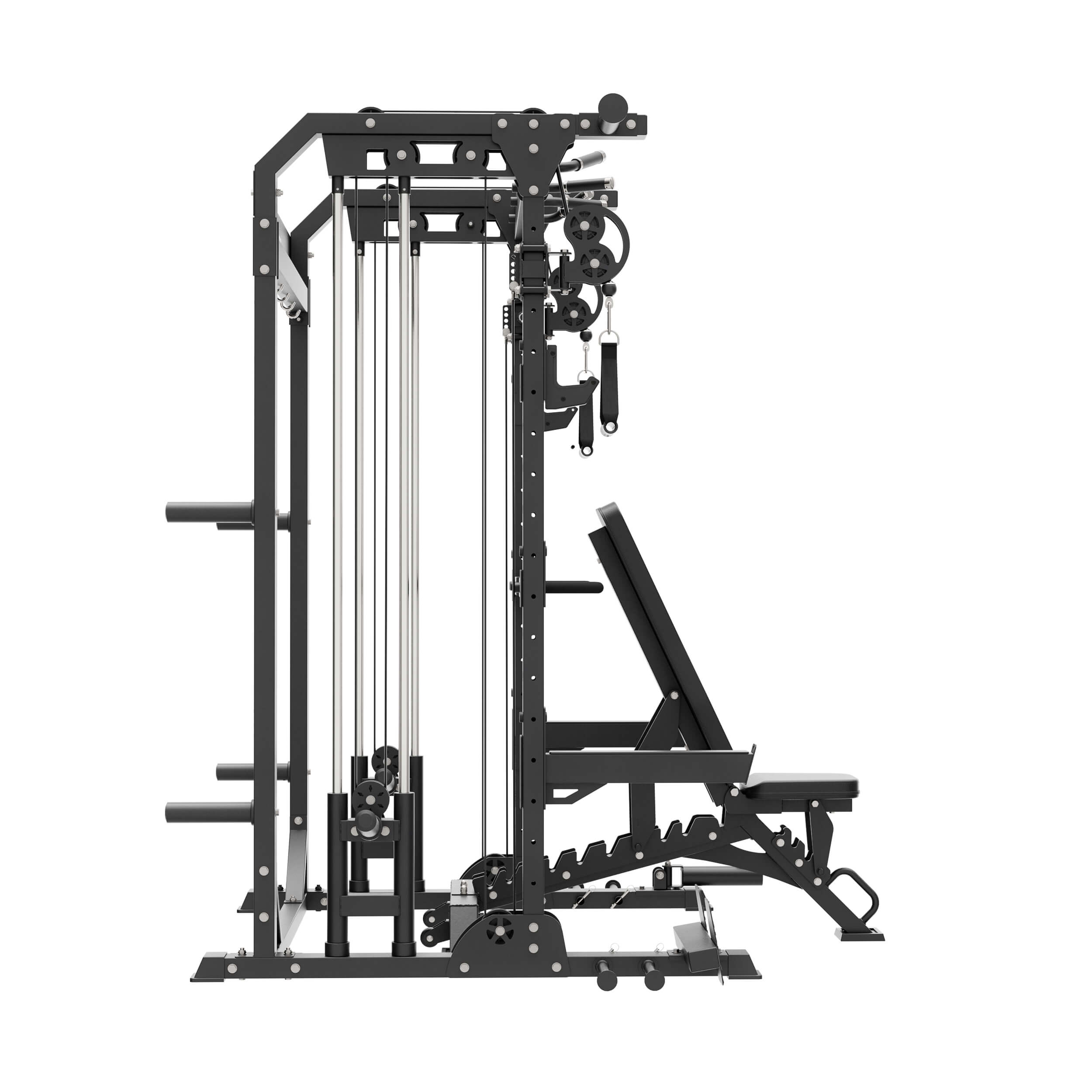 Home Gym Power Rack with Cable F22 - Major Fitness