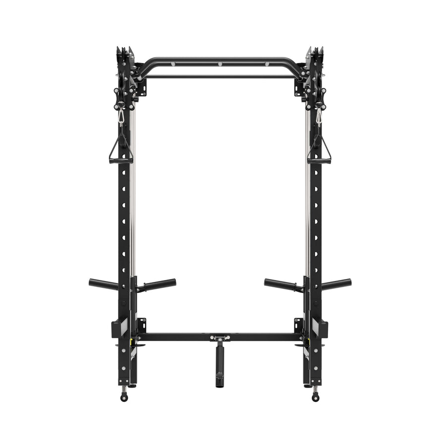 MAJOR FITNESS F35 All-In-One Folding Power Rack - Versatile, Space ...