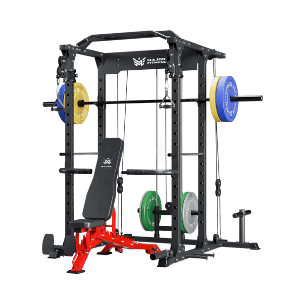 MAJOR FITNESS All-In-One Home Gym Power Rack Package PLM03
