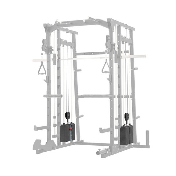 rack attachment weight stack 170lb set for sml07
