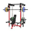 MAJOR FITNESS All-In-One Home Gym Folding Power Rack Package Lightning F35
