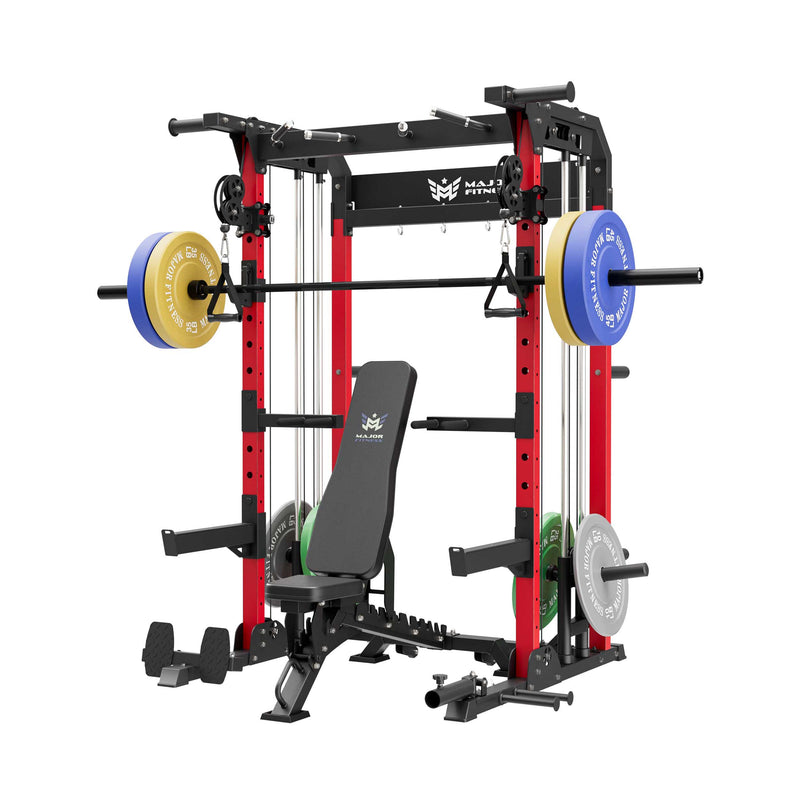 MAJOR FITNESS All-In-One Home Gym Power Rack Package F22