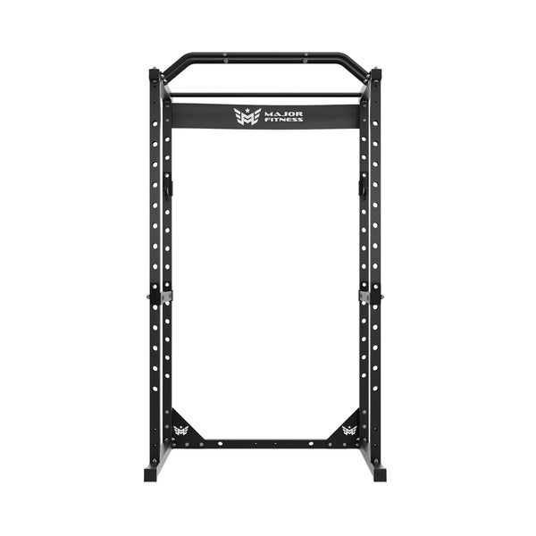 power rack home gym raptor f16 black front view
