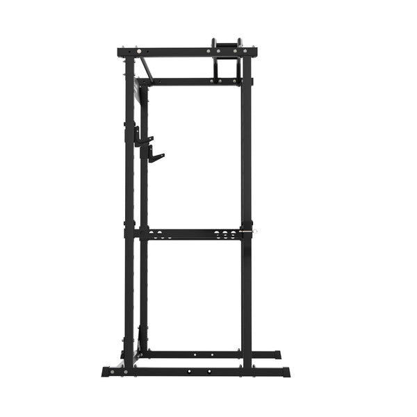 power rack home gym raptor f16 black left view
