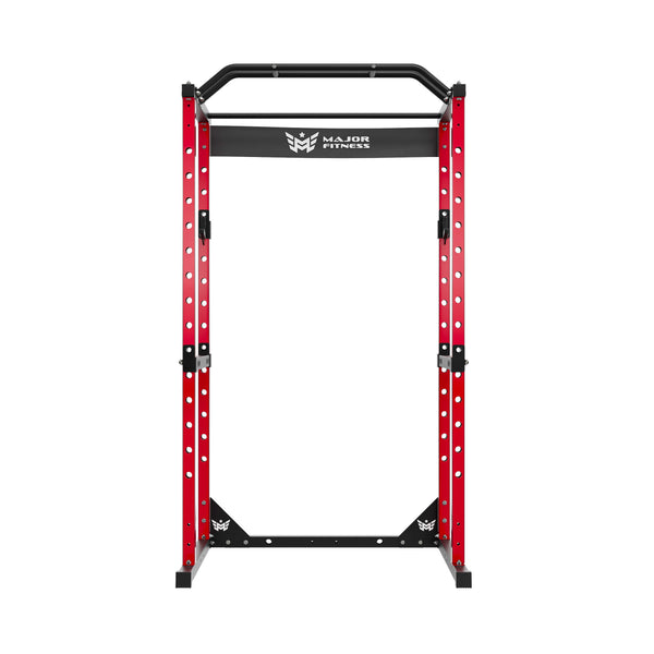 power rack home gym raptor f16 red front view
