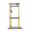 power rack home gym raptor f16 yellow left view
