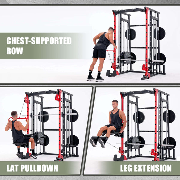 Major Fitness Rack Mounted Leg Extension
