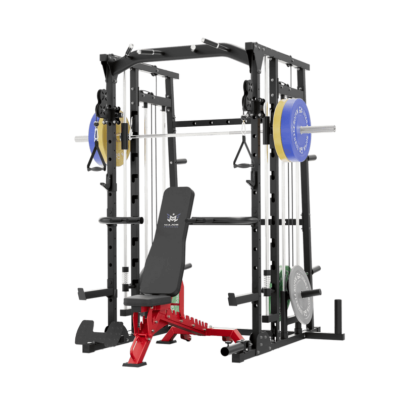 MAJOR FITNESS All-In-One Home Gym Smith Machine Package SML07