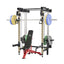 Major Fitness All-In-One Home Gym Folding Power Rack Package Lightning F35
